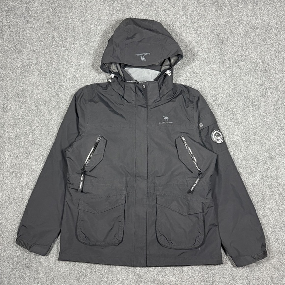 CAMEL CROWN Women's Ski Waterproof Winter Jacket Windproof Large Black 0615 - Picture 1 of 13
